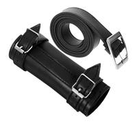 HOMOCONO Medieval Sword Waist Belt with Pu Leather Frog Protector for Cosplay and Stage Performance Lightweight and Portable Sword Holder for Vikings Knights Armor Costume