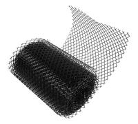HOMOCONO Mesh Gutter Guard Mesh Leaf Protection Mat in Black Made from Sturdy Pp and Pe Material, Preventing Leaves and Debris from Blocking Drains, Easy to Unroll for Home Supply