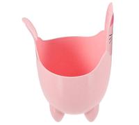 HOMOCONO Mini Cat Trash Can Compact Waste Basket for Desk Dorm Bedroom Office Lightweight Cartoon Garbage Bin Encourages Clean Habits Small Portable Desktop Storage for Small Trash Disposal