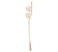 HOMOCONO Multi-functional Manicure Gel Sticks Alloy Stirring Spatula with Unique Design for On-the-go Nail Art Mixing and Easy Cleaning Accessories