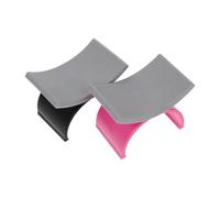 HOMOCONO Nail Holder Arm Rest 2Pcs Portable Detachable Manicure Wrist Support Cushions for Nail Art Practice and Professional Use