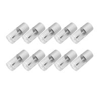 HOMOCONO Nail Polish Bottles High-end Elegant Design Glass Containers 15ml 10pcs with Brush and Seamless Lid, Not Easily Deformed for Occasion