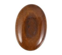 HOMOCONO Natural Quartz Crystal Massage Stones for Relaxation and Therapy Polished Worry Stones for Meditation and Hot Compresses Versatile Healing Gemstones for Emotional and Physical