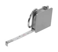 HOMOCONO Personalised Tape Measure Keychain 1m Metal Tape Measure High Precision Tool for Party Celebration Home Outdoor