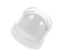 HOMOCONO Photo Globe Plastic Blank Globe for DIY Sublimation Photo Pictures Display for Christmas Decoration Random Color