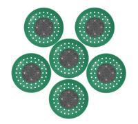 HOMOCONO Pigeon Nesting Bowls 6Pcs Round Plastic Bird Nest Bowls for Breeding and Egg Incubation with Smooth Comfortable Design 8.7 Inch Diameter for Racing Pigeons