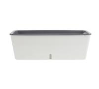 HOMOCONO Planter Herb and Vegetable Growing Container Plastic Rectangular with Water Storage Box User-friendly for Windowsill or Balcony, for Beginners and Home Gardeners