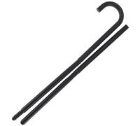 HOMOCONO Plastic Magician Crutch 47-inch Adjustable Theatrical Cane for Halloween Costume Parties Stage Performance and Jazz Dance Props