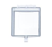 HOMOCONO Plastic Push Button Switch Cover with Self-Adhesive Backing, Universal Compatibility for Power Button Protection in Homes and Industrial Environments