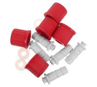 HOMOCONO Plastic Screw Cap with Gl14 Thread for Reagent Bottles 5pcs and Advanced Screw Thread Structure, Featuring Precision Sealing and Chemical Resistance for Storage of Laboratory