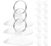 HOMOCONO Plastic Suction Cups Hammock Fixer Reusable 50pcs for Small Pet Hammocks with Strong Adhesion Suitable for Kitchen and Other Smooth Surfaces