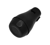 HOMOCONO Plastic Tenor Slide Trombone Mute, Lightweight Abs Material with Easy to Remove and Reusable Features, Black Trombone Practice Silencer for Quiet Playing