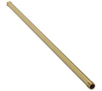 HOMOCONO Polished Copper with Seamless Compatibility and Easy Cable Management Lamp Pipe Nipple for Lighting Fixtures for Commercial and Retail Lamp Holders