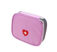 HOMOCONO Portable Bag Mini Medical Bag Scissors Strips Outdoor Travel Emergency Kit Nylon Case