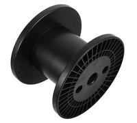 HOMOCONO Portable Black Plastic Extension Cord Reel for Wire Management and Storage Compatible with Steel and Copper Wires for On-the-go Use and Outdoor Activities