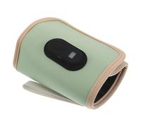 HOMOCONO Portable Bottle Warmer with USB Heating, Digital Temperature Control, Pu Leather Insulation Sleeve for Feeding Bottles, for Day Trips and Stroller Walks, Universal Compatibility