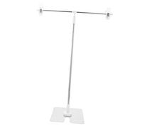 HOMOCONO Portable Mini Photo Studio Backdrop Holder with Stainless Steel Background Stand, Lightweight and Multi-purpose for Cosmetics Photography and Food Flat Lay Photography, for Paper