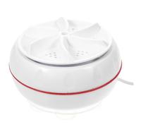 HOMOCONO Portable Mini Washing Machine for Clothes and Underwear, USB Powered Sink Washer with High Transmission Efficiency and Powerful Stain Removal, Lightweight Abs Material for Travel