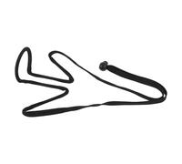 HOMOCONO Portable Neck Hanging Mic Rack Plastic and Metal Microphone Holder for Host and Karaoke