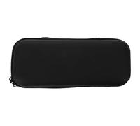 HOMOCONO Portable Small Cigar Case for Men with Hard Eva Cover and Mesh Accessory Pocket, Stylish Travel Cigar Holder with Individual Slots, Suitable for Daily Use and Holidays, 6 Capacity