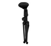 HOMOCONO Portable Tripod Microphone Stand Clip Holder for Podcast Microphone Support Table Top Mic Stand Adjustable Legs for Live Streaming and Home Studio Use