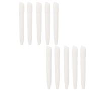 HOMOCONO Practical Replacement Nibs White Fibre Fine Tip Painting Pen Points 20pcs for Paint Pens Suitable for Artists and Creative Projects