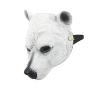 HOMOCONO Realistic Design and Polar Bear Comfortable Adults Mask for, Breathable Pu Material, for Halloween with Adorable and Lifelike Cosplay Events