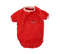 HOMOCONO Red Polyester Dog Warm Apparel for Small Dogs and Puppies, Snug Fit Freedom of Movement, for Cold Weather and Holiday Costumes, Puppy Coat