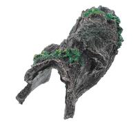HOMOCONO Resin Reptile Hideout for Pet and Reptile Habitat Decor, Easy to Use Hide Place Creating Dark Environment, for Terrariums and Vivariums