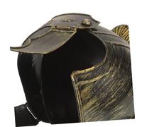 HOMOCONO Roman Soldier Helmet Cosplay Headgear for Parties Medieval Knight Costume Accessory Easy to Wear for Halloween and Carnival Celebrations
