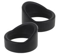 HOMOCONO Rubber Eyepiece Eye Cups with 4mm Angle Thickness 2pcs Portable Antishake Design for Microscope and Spotting Scope for Education and Dark Field Observations