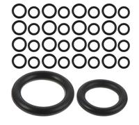 HOMOCONO Rubber O Ring Replacement Kit Black Rubber Seals 50pcs with Effortless Installation for Pressure Washer Pump and Hose for Automotive Uses and Power Washer Repair
