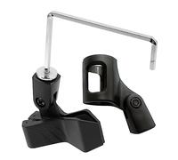 HOMOCONO Saxophone Microphone Stand Clamp Portable Lightweight Microphone Holder for Secure Fixing Metal Construction for Recording and Live Performances