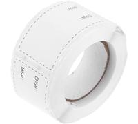 HOMOCONO Self-Adhesive Food Storage Labels Stickers for Pantry Items and Storage Containers Writeable Paper Food Date Labels for Freezer and Refrigerator Use Easy to Use for Buffet Tables