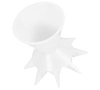 HOMOCONO Silicone Painting Pouring Cup for Fluid Paint, Easy to Clean Practical Tool, White Colour, Delicate Style, for Painting Supply and Creation by Students and Professional Artists