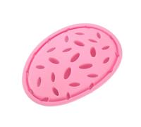 HOMOCONO Silicone Pet Slow Feeder Bowl for Dogs and Cats to Help Control Canine Obesity and Avoid Vomiting, Suitable for Travel, Sturdy Pink Slow Feeding Bowl