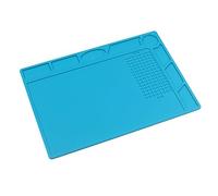 HOMOCONO Silicone Soldering Mat Pad Heat Insulation Repair Mat for Soldering Iron Station Magnetic Repair Tools for Computer Phone Maintenance Platform