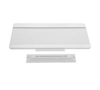 HOMOCONO Silver Stainless Steel Office Name Plate Holder with Wall Frame for Quick Information Updates and Versatile Placement in Business Departments and Restaurants
