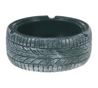 HOMOCONO Simulated Tire Ashtray Cigarette Ash Holder Unique Modeling Ash Tray for Living Small Ashtray Decorative Ornament for Home Office