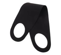 HOMOCONO Sleep Mask 3D Eye Mask Chinlon Black Conforms the Contours the Eyes Comfortable Fit for Travel Naps Men Women Summer
