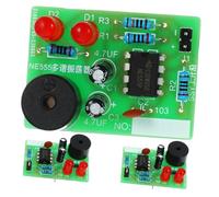 HOMOCONO Soldering Practice Kit 3 Sets Flash Circuit Diy Electronic Hobby Kit Beginner Solder Practice for Learning Electronics Teaching and Hands-on Assembly
