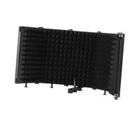 HOMOCONO Soundproof Mic Cover Foldable Microphone Shield Studio Recording Easy Installation Versatile for Podcasting