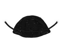 HOMOCONO Stretchy Black Crochet Cornrows Wig Cap Made of Chemical Fiber with Sweat-proof Design, Simple and Fashionable Hair Net Liner for Wig Making and Daily Use