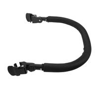 HOMOCONO Stroller Replacement Parts Armrest Black with Adjustable Angle, Sturdy and Secure Oxford Cloth and Iron Bumper Bar, Suitable for Everyday Short Trips and Outdoor Strolls