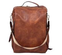 HOMOCONO Stylish Laptop Backpack for Men and Women with Multifunctional Design and Ergonomic Shoulder Straps, Lightweight Pu Material Business Travel and School Daypack 16.11x12.58x6.29in