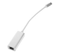 HOMOCONO Type-c to Network Card Usb-c to Ethernet Adapter 1000mbps Wired Network Adapter for Laptop and Desktop Random Color