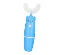 HOMOCONO U-Shaped Soft Bristle Electric Toothbrush Boys and Girls Toothbrush Brush Heads Gum Protection Fun Design