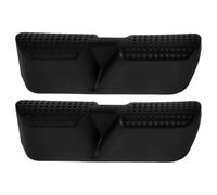 HOMOCONO Universal under Seat Air Vent Protector Black ABS | Proper Fit, Protects Vents from Clogging, Rear-seat Hvac Use, Car Interior Maintenance for PET Owners