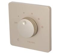 HOMOCONO Wall Speaker Volume Control Panel for Home Audio with 86-type Mount, PC Material, 5-step Precise Volume Adjustment and Sound Tone Switch, Streamlined Solution for Multi-room