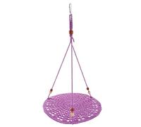 HOMOCONO Wear-resistant Washable Cotton Rope Reptile Hammock Bed for Lizards and Bearded Dragons Purple Hanging Lounger Suitable for Summer Bedding